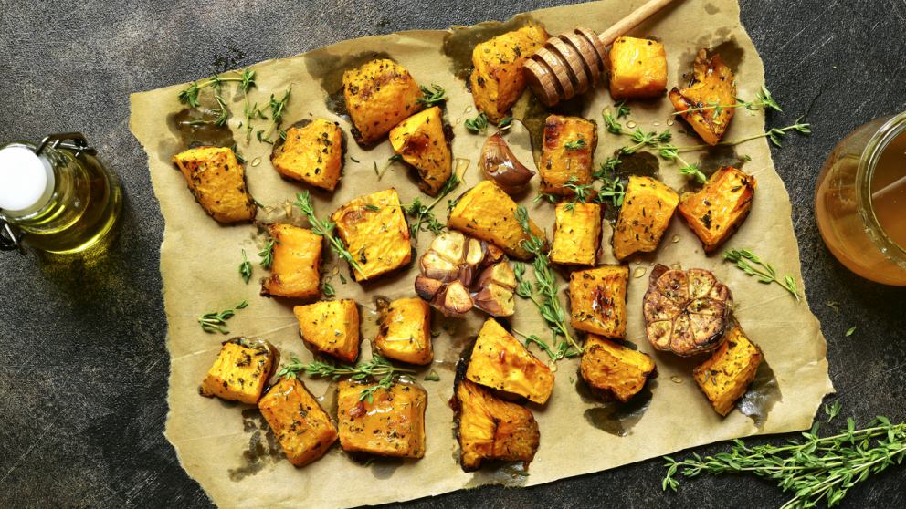 Receta de calabaza frita.