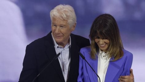 Richard Gere y Alejandra Silva. (Foto: Gtres)